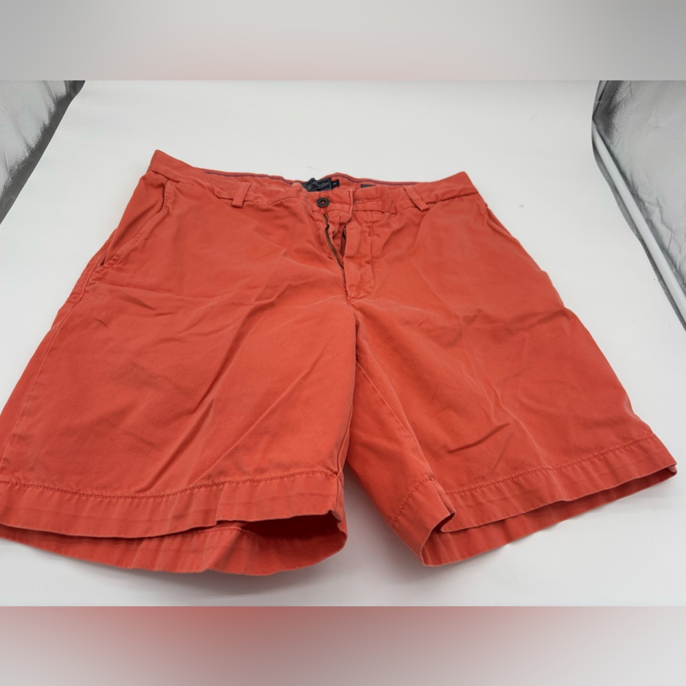Southern tide vintage chino orange sz 34 shorts